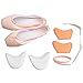 Girls Womens Dance Shoe Pink Satin Ballet Pointe Shoes with Ribbon and Toe Pads