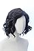 Black Short Curly Party Costume Wigs Jon Snow Cool Cosplay Wig inspired by Game of Thrones