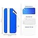 Landisun Luggage Tags Baggage Id Personalized Metal Tag Name Suitcase Colorful Travel Labels for Women Men of 10 Pack (10 Sets)
