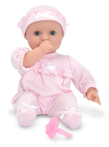 Melissa & Doug Mine to Love Jenna 30.48cm Soft Body Baby Doll With Romper and Hat