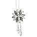 D-XinXin Rhinestone Tassel Pendant Long Necklace Women Trendy Sweater Chain Necklace Elegant Snowflake Shining Clothing Sweater Necklacethumb 4
