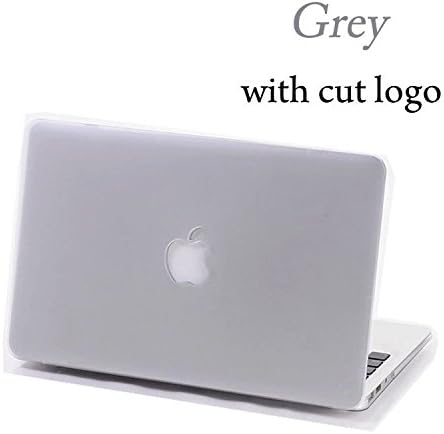 MacBook Case, DallowayCabin Ultra Slim Cutting Logo Matte Cover Protective Case for MacBook12/Macbook Air 11 13/Pro 13 15 /Pro Retina 13 15