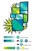 Chameleon Art Products, Introductory Kit, 3 Pens + 2 Color Tops