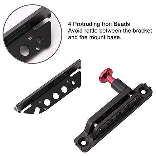 For Jeep Wrangler JK TJ CJ Rubicon Adjustable Roll Bar Fire Extinguisher Mount Holder w/Clamps For Polaris RZR Ranger (Metal Billet Aluminum) - Thumbnail 2