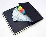 Bullet Journal Kit (+ 10 Washi Tape & 4 Stencils) – No Bleed 100-GSM Dotted Notebook – Amazing Quality Hard Cover Journal – This Dot Grid Notebook is Perfect as an Art Journal Too