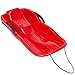 Best Choice Products Kids Snow Sled Toboggan Boat Sledge W/ Brakes, Rope Outdoor Sport- Red