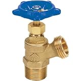 Homewerks VBD-CON-F3B Boiler Drain, Heavy Duty Contractor Grade, Male Thread and Solder, Brass, 1/2-Inch