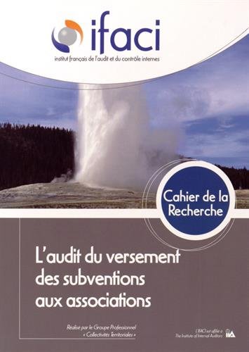 L' audit du versement des subventions aux associations