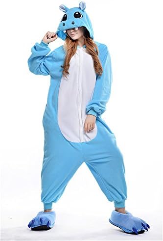 Xqmdress Adult Unisex Animal Pajamas Cosplay Lounge Wear Costume Cartoon Onesie