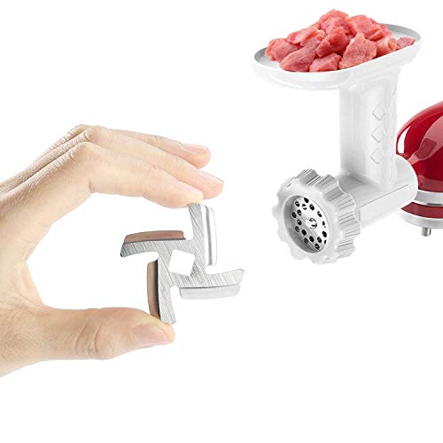 2-Pack Stainless Steel Food Meat Grinder Blade Knife Cutter for Food Chopper and Meat Grinder Machinery Parts - Thumbnail 5
