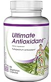 Ultimate Antioxidant - Full Doses of 21 Top Antioxidants including Zeaxanthin, Resveratrol, Lycopene, Ginkgo, Beta Carotene, Green Tea, Bilberry, Quercetin, Lipoic Acid, NAC