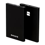 Power Bank, Snugg - 4000mAh Pocket Portable Charger (Black) Ultra Slim Emergency Battery Charger