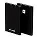 Power Bank, Snugg - 4000mAh Pocket Portable Charger (Black) Ultra Slim Emergency Battery Charger