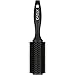 Xtava 33mm Natural Double Bristle Hair Brush - Volumizing and Detangling Blow Dryer Round Brush with Soft Boar Bristle - Professional Blow Drying Hair Brushes for Women with Fine Thick or Curly Hair