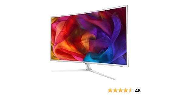 AOC C4008VU8 40” Curved LED Monitor, 4K 