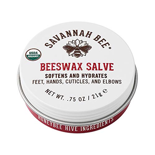 Savannah Bee Company Beeswax Hand & Nail Salve, .75 OZ