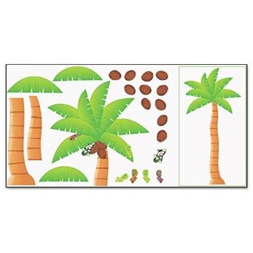 Amazon Com Trend Enterprises Inc T8220 Palm Tree Bulletin Board