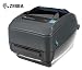 Zebra - GX420t Thermal Transfer Desktop Printer for Labels, Receipts, Barcodes, Tags, and Wrist Bands - Print Width of 4 in - USB, Serial, and Ethernet Port Connectivity