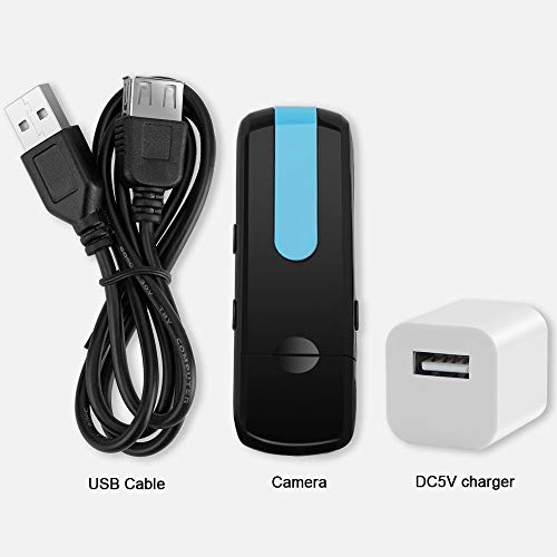 WiseupTM 16GB Portable Hidden Camera USB Flash Drive Motion Activated DV Camcorder