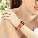 ANCOOL Compatible with Forerunner 35 Bands Soft Silicone Watch Band Sport Strap Replacement for Forerunner 35 Smartwatch (Orange)
