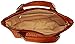 MG Collection Tatiana Designer Woven Tote Hang Bag Shoulder Bag, Brown, One Size
