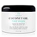 Coconut Oil Hair Mask - Deep Conditioner with 100% Cold pressed Coconut, Argan, Rosehip oil & Shea Butter - Repair and Moisturize Dry, damaged or Color Treated hair - for all hair types 8 Oz