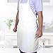 Cotton Kitchen Apron, Machine Washable ,Men's And Woman’s Standard Apron with Pockets