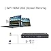 Mini Portable Projector,Pico DLP Video Projectors Android System for Smart Phone Same Screen HD 1080P Projector by SCNVO (Mini Projector X2)thumb 1