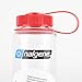 Nalgene Tritan Wide Mouth BPA-Free Water Bottle, Clear, 16 oz