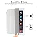 Besdata Ultra Thin Magnetic Smart Cover & Back Case for Apple iPad 2/3/4 + Screen Protector + Cleaning Cloth + Stylus – White - PT2601