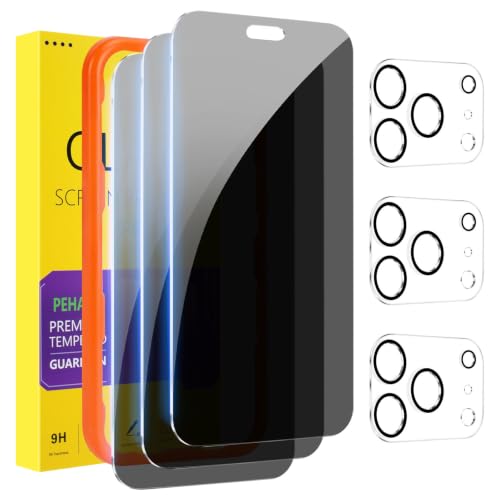 PEHAEL for iPhone 18 Pro Privacy Screen Protector