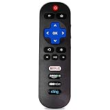 Remote Control RC280 with Netflix HBO Sling Key Applicable for TCL Roku TV 55S405 40S3800 50UP120 65S401 32S301 32S850 32S3700 32S3750 43FP110 43UP120 48FS3700 48FS3750 50FS3850 28S3750 32FS3700