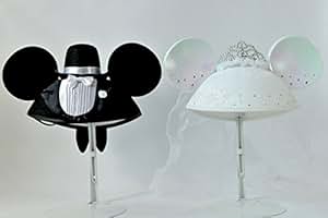 mickey and minnie bride and groom hats