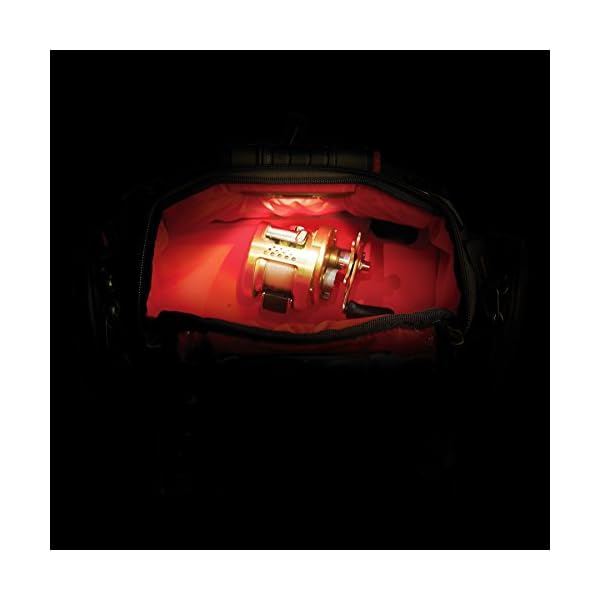 Wild-River-by-CLC-WT3503-Tackle-Tek-Recon-Lighted-Compact-Tackle-Backpack-with-Four-PT3500-Trays-and-Clear-Water-resistant-Phone-Storage