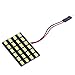 LUYED LED Car Panel Interior Lights 4 x 960LM White Super Bright 5630 24 SMD Ba9s 194 DE3175 211-2 Replacement Panel Interior Dome Map LED Lights(Include 3 Adapter)