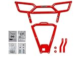 SuperATV Heavy Duty Rear Bumper for Polaris RZR XP