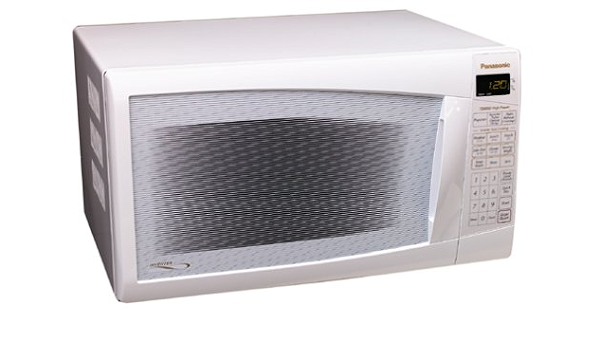 Amazon.com: Panasonic nn-s553wf 1,2 CU. FT. 1350 W, Microondas, color  blanco : Hogar y Cocina