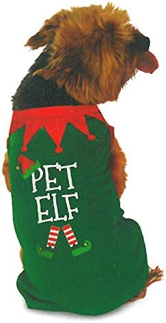 Made By Elves Elf Pyjamas Christmas Family PJs - Dad, Mum, Big, Little and Pet Elf