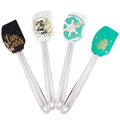 Star Wars 11" Silicone Spatula 4-Piece Bundle - Cute New Designs - Use the Force with Pinache - Thumbnail 6