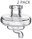 2 Pack Clear Thick Quartz Cap