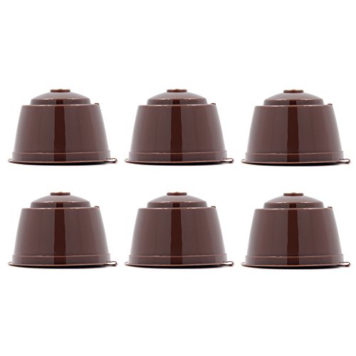 Recaps 6 cups/pack refillable dolce gusto coffee capsul…