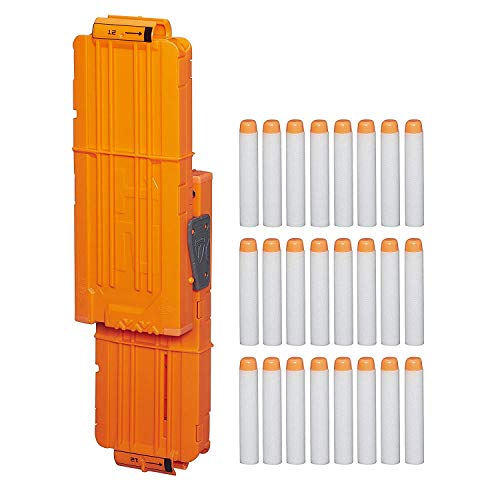 NERF Hasbro B1534EU4 - N-Strike Elite Modulus Zubehör-Set Doppelseitiges Clip-Magazin Zubehör