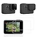 Sametop Screen Protector Compatible with GoPro Hero 7 Black, Hero (2018), 6, 5 Cameras with Lens Cap Cover and Tempered Glass Film Accessory