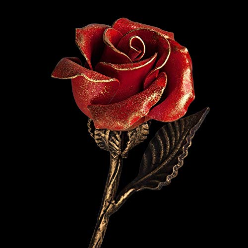 Hand Iron Rose Romantic Metal Gift of Everlasting Love