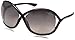Tom Ford Women's FT0009 Sunglasses, Black