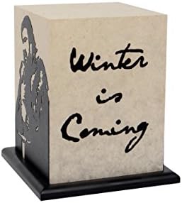 Shady Ideas Ned Stark Game of Thrones 3-Watt LED Table Lamp (Off-White)
