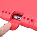 NEWSTYLE Apple iPad Air 2 Case Shockproof Case Light Weight Kids Case Super Protection Cover Handle Stand Case for Kids Children for Apple iPad Air 2 (2014 Released) - Red Color