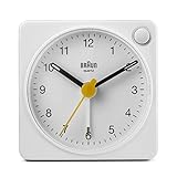 Braun Classic Travel Analogue Alarm Clock with