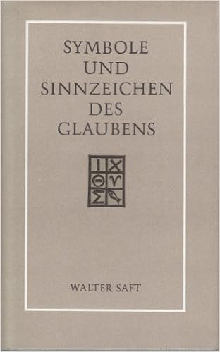 Symbole Und Sinnzeichen Des Glaubens Amazon Co Uk Saft Walter Books