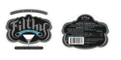 Filthy Blue Cheese Stuffed Olive - 64oz PET Container